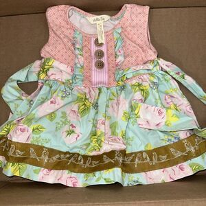 Matilda Jane Top Girls Size 2 Oh So Lovely Shasta Happy and Free